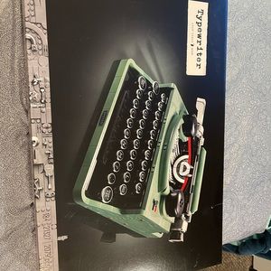 Lego typewriter